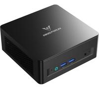 MINISFORUM UM760 Slim Mini PC, AMD Ryzen 5 7640HS Mini Computer (6C/12T, fino a 5,0 GHz), 32 GB di RAM DDR5 e 1 TB SSD PCIe 4.0, 8K@60Hz HDMI 2.1/USB4, WIFI6E/BT5.2