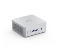 MINISFORUM UM870 Mini PC Barebone AMD Ryzen 7 8745H Mini computer (8C/16T, fino a 5.0GHz), supporto RAM DDR5, SSD M.2 2280, 8K @ 60Hz HDMI 2.1/USB4, WIFI6E/BT5.3/accensione automatica (senza DDR&SS&OS
