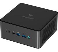 MINISFORUM UM890 Pro Mini PC, processore AMD Ryzen 9 8945HS, 8 core/16 thread fino a 5,2 GHz, scheda grafica AMD Radeon 780M, versione barebone senza RAM/SSD/OS, HDMI/DP/USB4 × 2, RJ45 2,5 G × 2