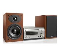 Minisistema audio Denon D-M41 60W RMS Bluetooth CD/FM DAB+ Argento