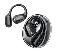 MINISO Auricolari traduttori linguistici, traduzione AI in tempo reale con 135 lingue, Bluetooth 5.4, display a LED, cuffie per traduzione open ear con app, 60 ore di riproduzione per viaggi e affari