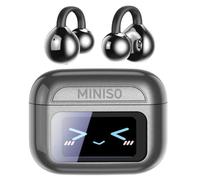 MINISO ms201 Traduzione Auricolari in Tempo Reale OWS Open Ear AI Traduttore Auricolari Senza Fili Bluetooth Supporto 135 lingue Traduttore Cuffie Compatibile iOS/Android per Viaggi Business