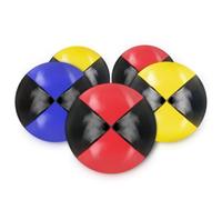 MINISOISO Set di Palline per Giocoliere, Palle da Giocoliere 5 Palline in Ecopelle Impermeabile,Palline da Circo per Giochi di Circo e attività All'Aperto, Ideale per Bambini e Principianti