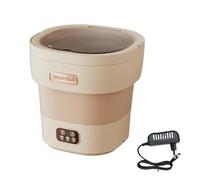 Miniss, lavatrice portatile, 12 l, compatta, da viaggio, con asciugatura automatica e silenziosa, per biancheria intima, calze e calze