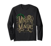 Ministero della Magia Harry Potter Nuovo Design 2025 Maglia a Manica