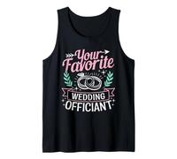 Ministro del Matrimonio Matrimonio Ufficiale di Nozze Preferito Canotta