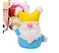 Ministro nano, statuetta classica realistica in resina, ministero strega nana natalizia per portico, tavolo da pranzo, caminetto, davanzale, comodino, bambini, bambini, adulti, madre, amici