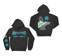 Ministry Moral Hygiene Gasmask ufficiale Felpa con Cappuccio