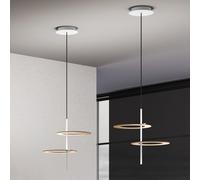Minitallux Lampada a sospensione a LED Hula Hoop S2 in diverse finiture by Icone Luce