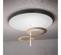 Minitallux Plafoniera a LED Hula Hoop P2 in diverse finiture by Icone Luce