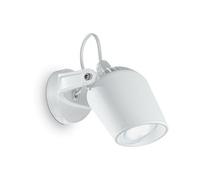Applique Moderna Elio Materie Plastiche Bianco 1 Luce Gu10 [EEK: A++]
