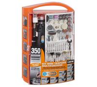 Minitrapano 350 Accessori Con Albero Flessibile Mini Smerigliatrice Multifunzion
