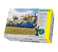 Minitrix 11158 - Set di Partenza Digitale " Treno Merci " Con Serie Br 120 Nuova