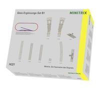 MiniTrix 14321 N Minitrix Kit di espansione, Traversa ferroviaria in cemento 1