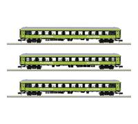MiniTrix 15462 Kit da 3 pz. Vagone per treno veloce FlixTrain di Trainpool, MHI