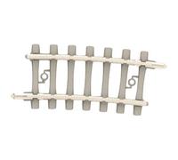 MiniTrix T14526 N Minitrix Traversa ferroviaria in cemento, curvo 7.5 ° 10 pz.