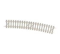 MiniTrix T14527 N Minitrix Traversa ferroviaria in cemento, curvo 15 ° 10 pz.