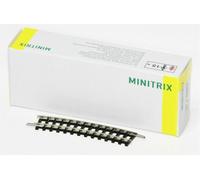 Minitrix / Trix N 14911-S Binario curvo R2a 15° (10 pezzi) - NUOVO +...