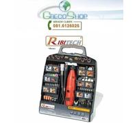 Miniutensile rotativo/Minitrapano 135W + 300 accessori Ribitech - PROMKIT300