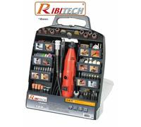 Miniutensile rotativo/Minitrapano 135W tipo Mini Drill con 300 accessori + alber