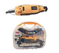 Miniutensile rotativo/Minitrapano 160W tipo Mini Drill 210 accessori in valigia