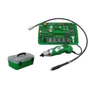 Miniutensile rotativo/Minitrapano 170W tipo Mini Drill 218 accessori in valigia