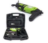 Miniutensile rotativo/Minitrapano 170W tipo Mini Drill 40 acc.+ manico suppl.