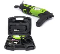 Miniutensile rotativo/Minitrapano 170W tipo Mini Drill con 40 accessori + albero