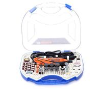 Miniutensile rotativo Minitrapano Smerigliatrice 270W tipo 210 accessori