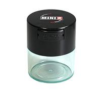 Minivac, Contenitore sottovuoto ermetico, Multiuso, per Alimenti, capienza: 10-30 g, plastica, Black cap Clear Body, .12-Liter/4-Fluid Ounce