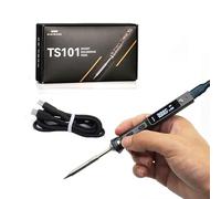 MINIWARE TS101 - Saldatore portatile Digit DC5525 USB-C 90 W temperatura regolabile 50-400 ℃ originale digitale OLED programmabile