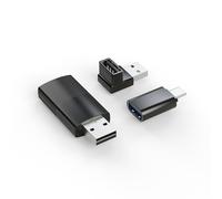 MINIX Adattatore CarPlay Wireless Slim Edition Connessione Stabile per Convertire il Cablaggio di Fabbrica a Dongle CarPlay Wireless per Nessuna Latenza da iOS 10+ allo Schermo con USB C