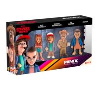 Minix Collectible Figurines Stranger Things Set 4 personaggi 7 cm