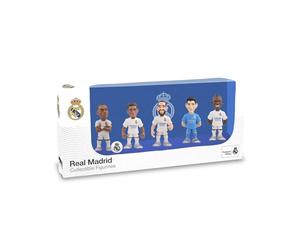 MINIX Confezione da 5 personaggi del Real Madrid CF da 7 cm