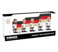 MINIX - DFB Germania - Confezione da 5 - Figurine in PVC 7 cm - B (Gundogan/Kimmich/Wirtz/Havertz/Sule)