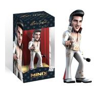 Minix - Elvis Presley White (Music 104) Figure 12Cm Statua Live Collezione