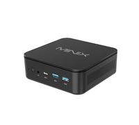 MINIX NGC-NR660 Mini PC, AMD Ryzen 5 6600H, 16GB DDR5, 512GB SSD PCIe 3.0, Micro Desktop Compact Windows 11 Pro, Doppia LAN 2.5G, triplo display 4K, USB-C 4.0, WiFi 6E per la casa