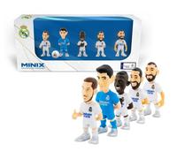 Minix Real Madrid 5-Pack Figures Set: Hazard Courtois Benzema Vini Jr Carvajal