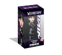 MINIX - Serie TV #169 - Wednesday - Mercoledì Addams in Gatto - Statuetta da collezione 12 cm
