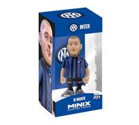 Minix - Statuetta da collezione 12 cm, con licenza ufficiale Serie A, scegli le tue stelle nerazzurre preferite (Federico Dimarco)