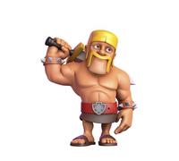 MINIX World of Clash - Barbaro - Personaggio da collezione per fan