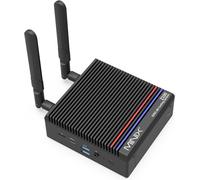 MINIX Z100-0dB Mini PC Senza Ventola, Intel 12ª Generazione N100, 8 GB DDR4, 256 GB M.2 PCIe Gen3 x 4 NVMe SSD, Computer Desktop Windows 11 Pro - Nouvo