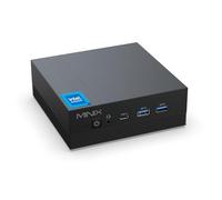 MINIX Z100-Aero, 16GB DDR4, 512GB PCIe 3.0 NVMe SSD Intel 12th Gen N100 Windows 11 Pro Mini PC, 4K Triple Display/1GB+2.5G LAN/USB-A 3.2/USB-C/WiFi 5/BT5.1/Vesa/Supporto Auto Power On