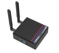 MINIX Z100 Fanless Mini PC, Intel N100, 8GB DDR4, 256GB PCIe 3.0 x 4 SSD Windows 11 Pro Desktop Computer, 4K Dual Display/2.5G LAN/USB3.2/USB-C/WiFi 6/BT5.2/Vesa Mount/Auto Power on (8GB+256GB)