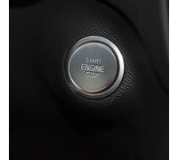 MINJKL Adesivi Pulsante Auto Compatibile con Volvo per XC40 2017 2018 2019 2020 Accessori Auto Car Start Stop Engine Cover Button Switch Decorazione Sticker(B)
