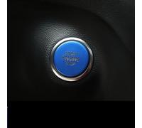 MINJKL Adesivi Pulsante Auto Compatibile con Volvo per XC40 2017 2018 2019 2020 Accessori Auto Car Start Stop Engine Cover Button Switch Decorazione Sticker(color1)