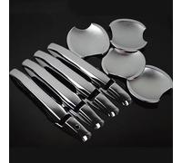 MINJKL Copertura Maniglia Compatibile Con Civic FD 2006 2007 2008 2009 2010 2011 8th Esterno Auto Maniglia Portiera Ciotola Copertura Decorazione Trim Accessori Per Lo Stile(Chrome,Combination)