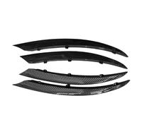MINJKL Griglia del Fendinebbia Compatibile con Benz per C Classe W205 2015 2016 2017 2018 2019 C180 C200 Paraurti Anteriore Splitter Trim Strisce Fendinebbia Luci Griglia