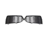 MINJKL Griglia del Fendinebbia Compatibile con per F22 F23 2012 2013 2014 2015 2016 2017 2018 2019 Auto Paraurti Anteriore Fendinebbia Griglie Lampada Grill 51118056798(Matte Black-Pair)