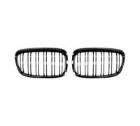 MINJKL Griglia Paraurti Anteriore Compatibile con per Serie 1 F20 F21 2011 2012 2013 2014 Griglia di Protezione del Radiatore del Paraurti Anteriore Accessori per Auto Sostitutivi(Gloss Black)